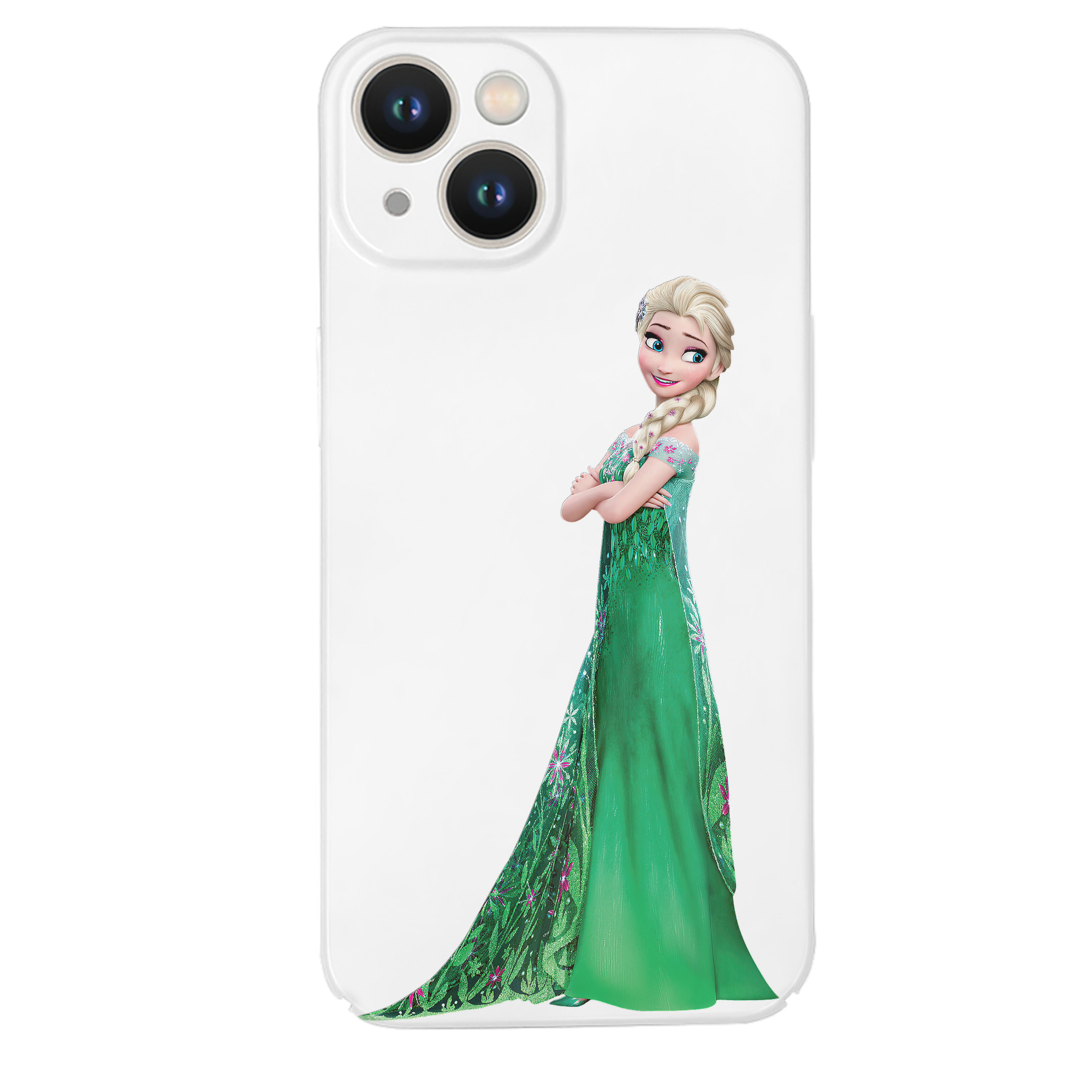 （画像用） アナと雪の女王 アンナ エルサ Frozen Anna Elsa 【iPhone 14シリーズ対応】ハードケース